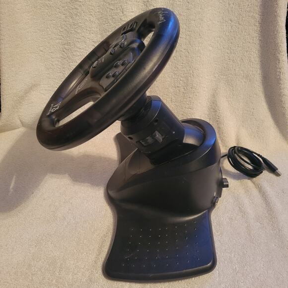 V3 Driving Steering Wheel Controller For N64 Nintendo 64 Wheel Only - Picture 8 of 10